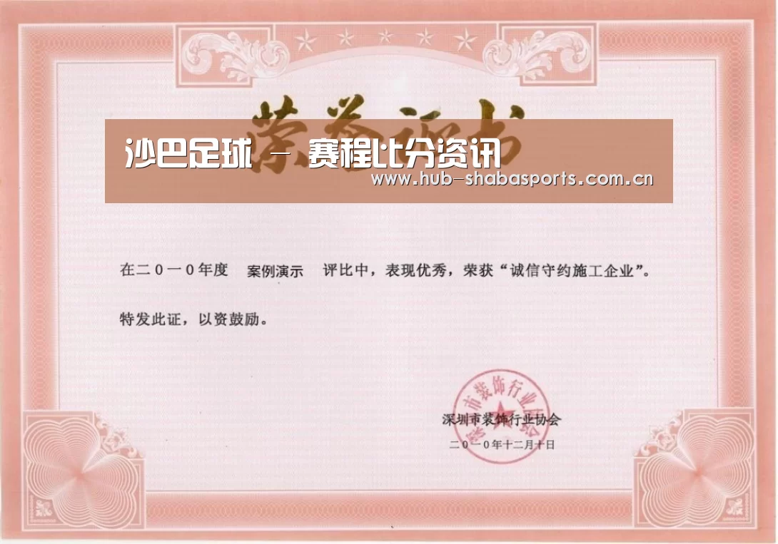 荣誉证书二(图1)
