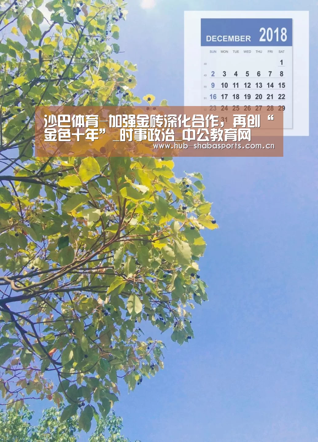 沙巴体育-加强金砖深化合作,再创“金色十年”_时事政治_中公教育网(图1) 沙巴体育app